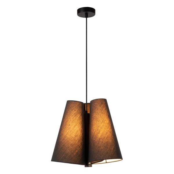 Lucide GREGORY - Pendant light - Ø 34,3 cm - 3xE27 - Black - detail 1